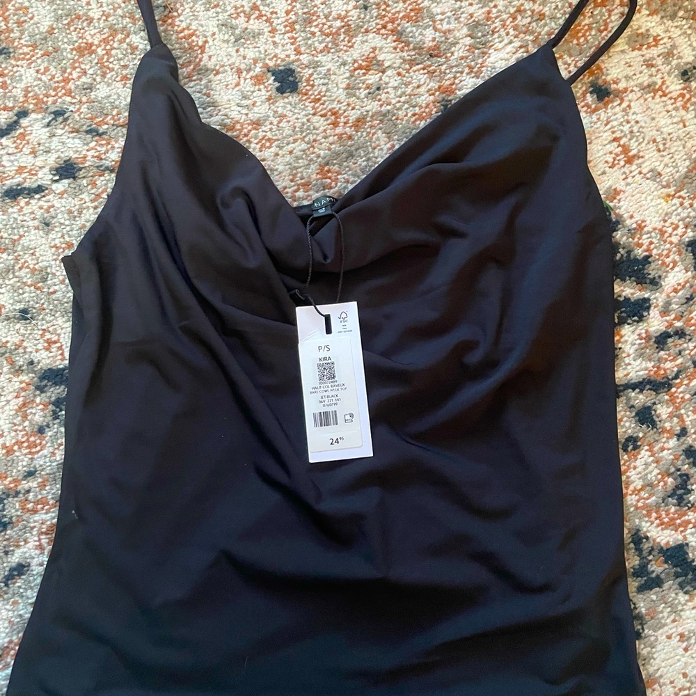 Dynamite cowl neck slip shirt medium